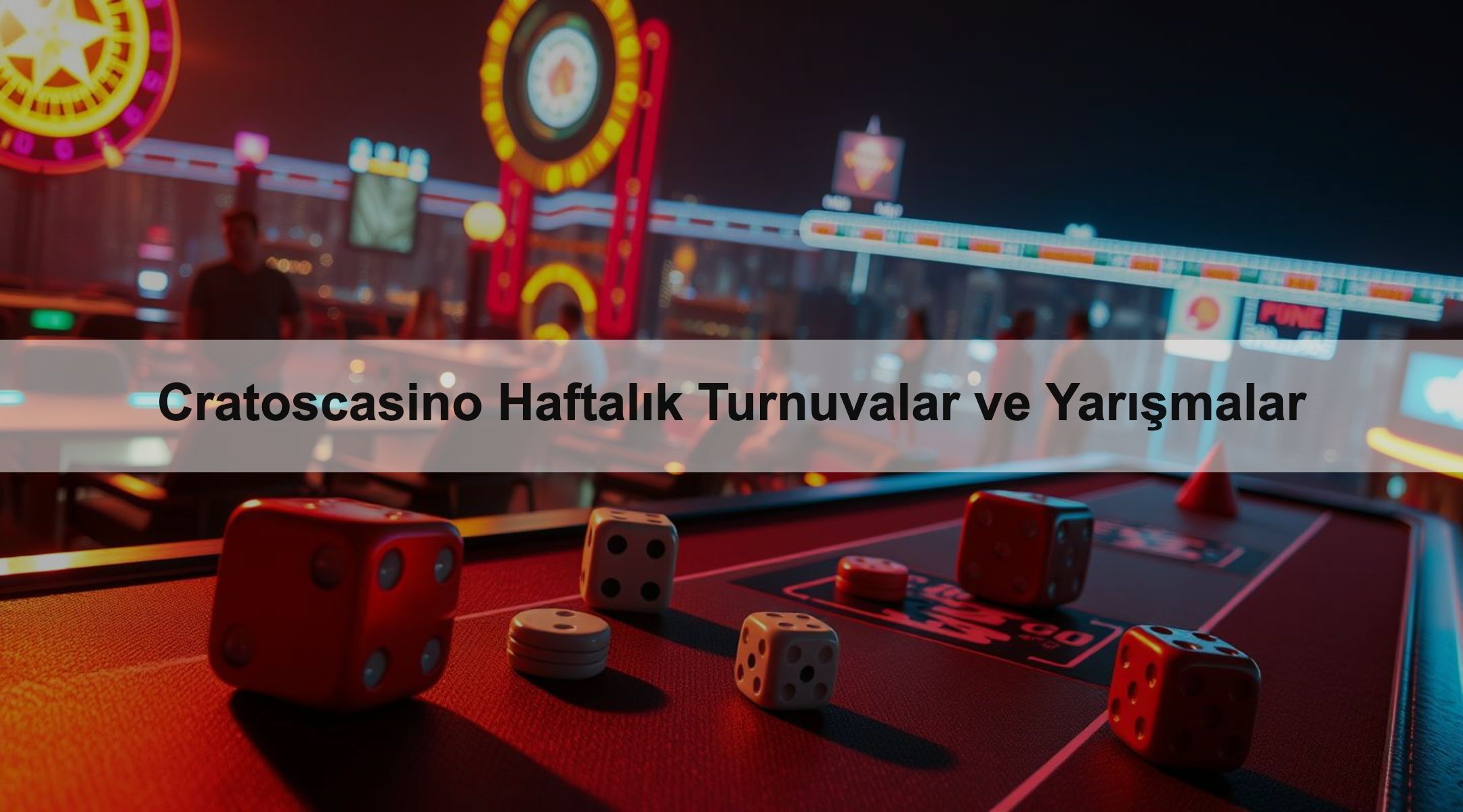 Cratoscasino Haftalık Turnuvalar ve Yarışmalar