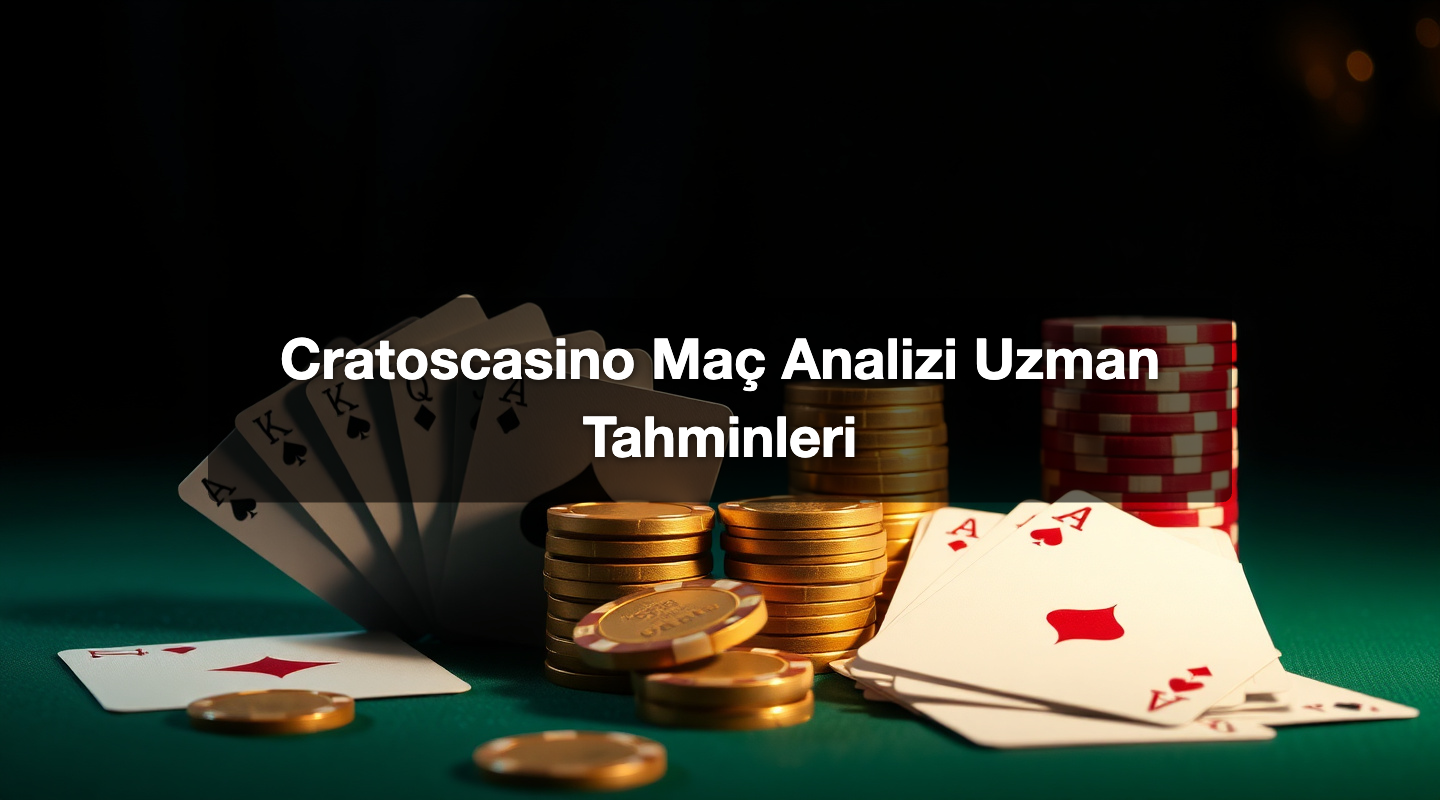 Cratoscasino Maç Analizi Uzman Tahminleri