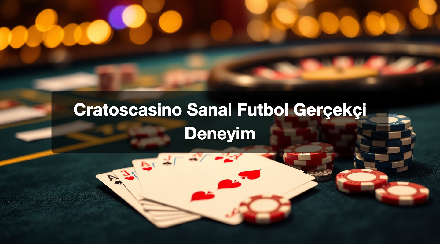 Cratoscasino Sanal Futbol Gerçekçi Deneyim